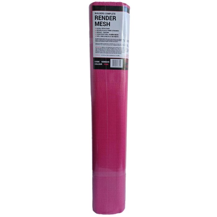 PINK ALKALINE RESISTANT RENDERERS MESH - RS460PK